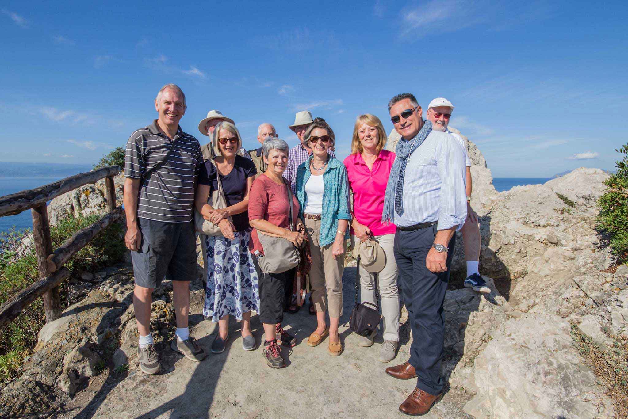 Our group at Capo Milazzo