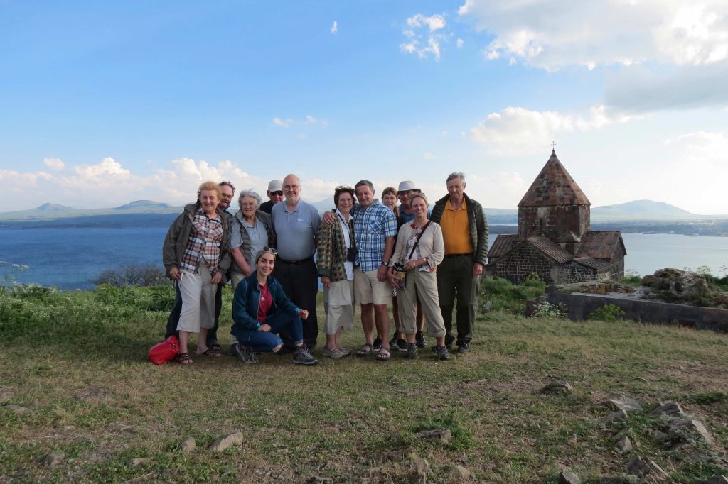 Our group at Sevanavank monastery