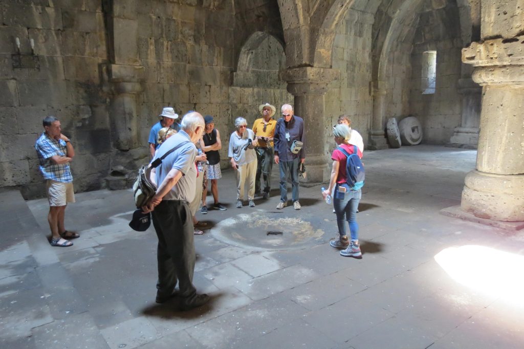 Inside Sevanavank monastery