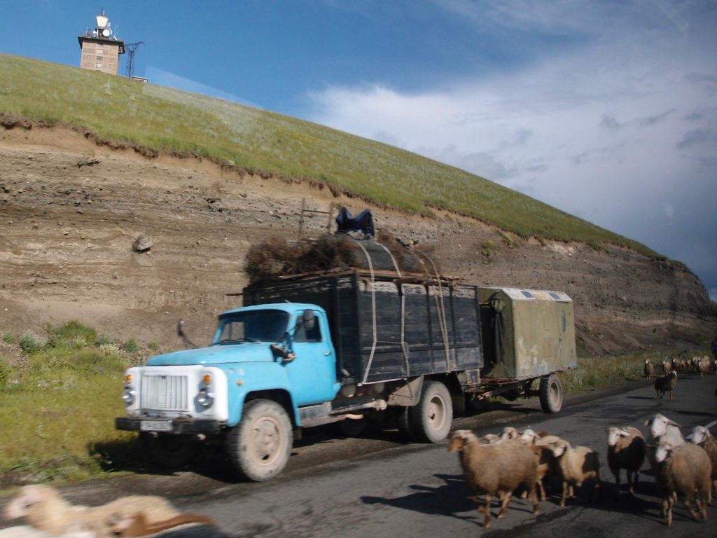 On the move in Armenia