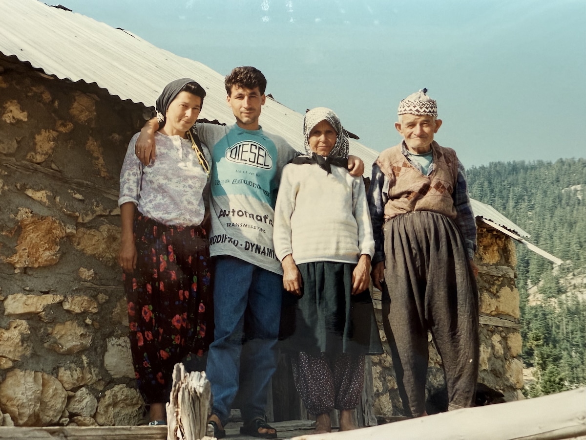 Family in the Taurus mountains