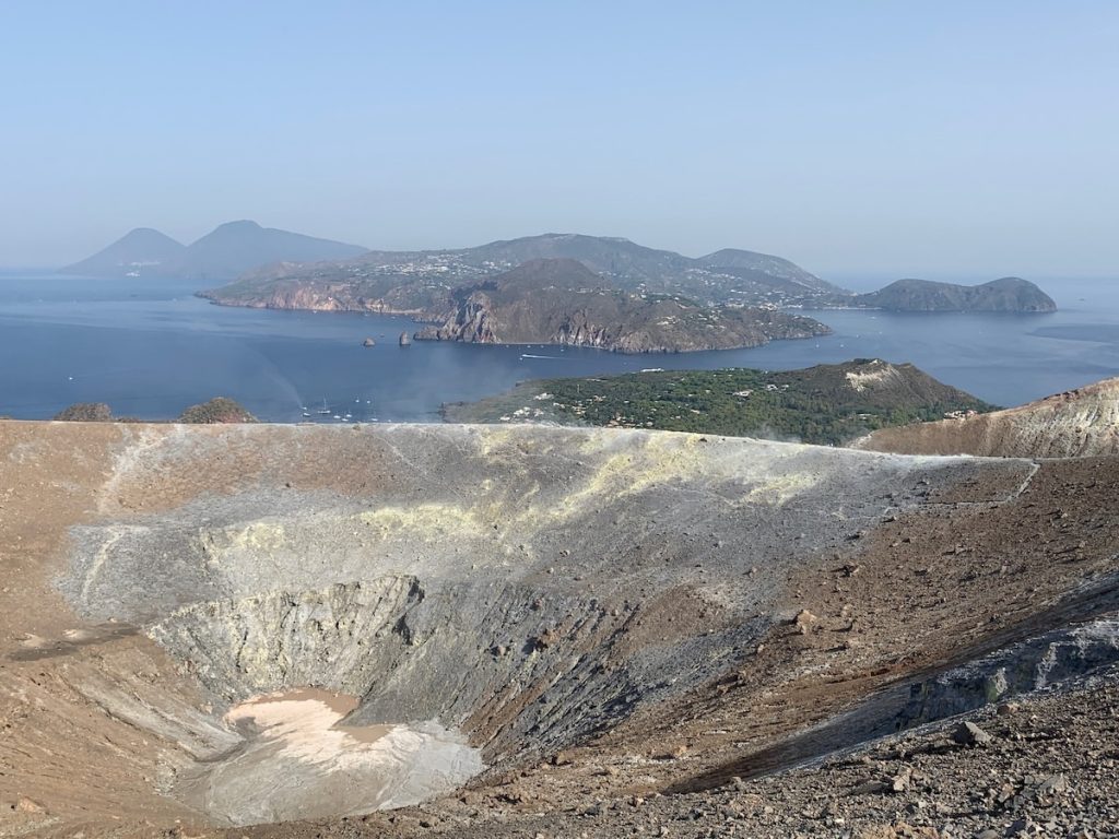 Another View from the Crater of Vulcano