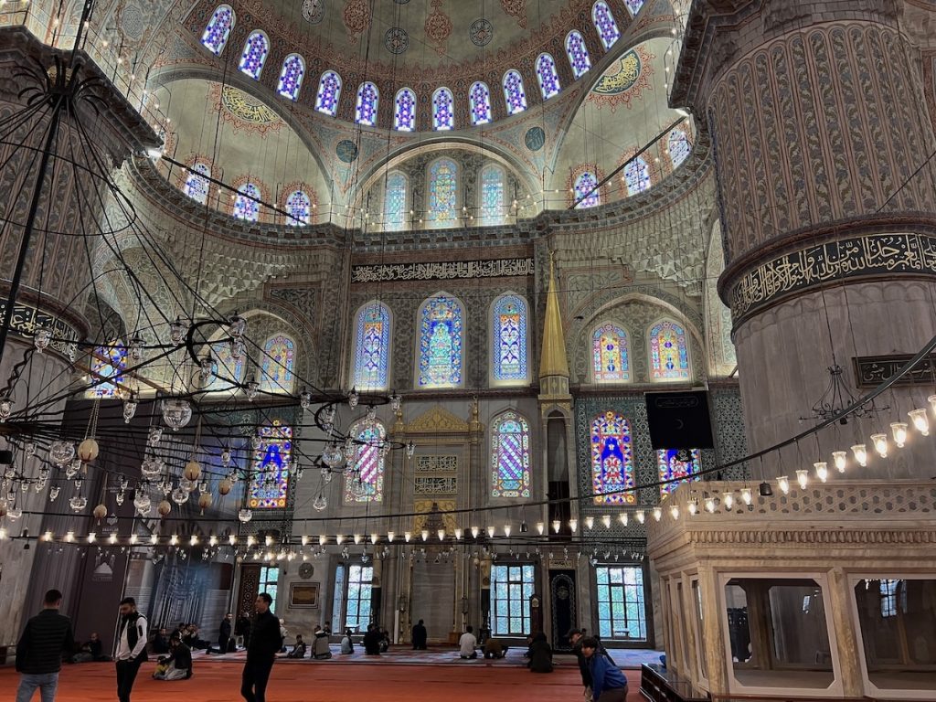 Blue Mosque Interior, Istanbul