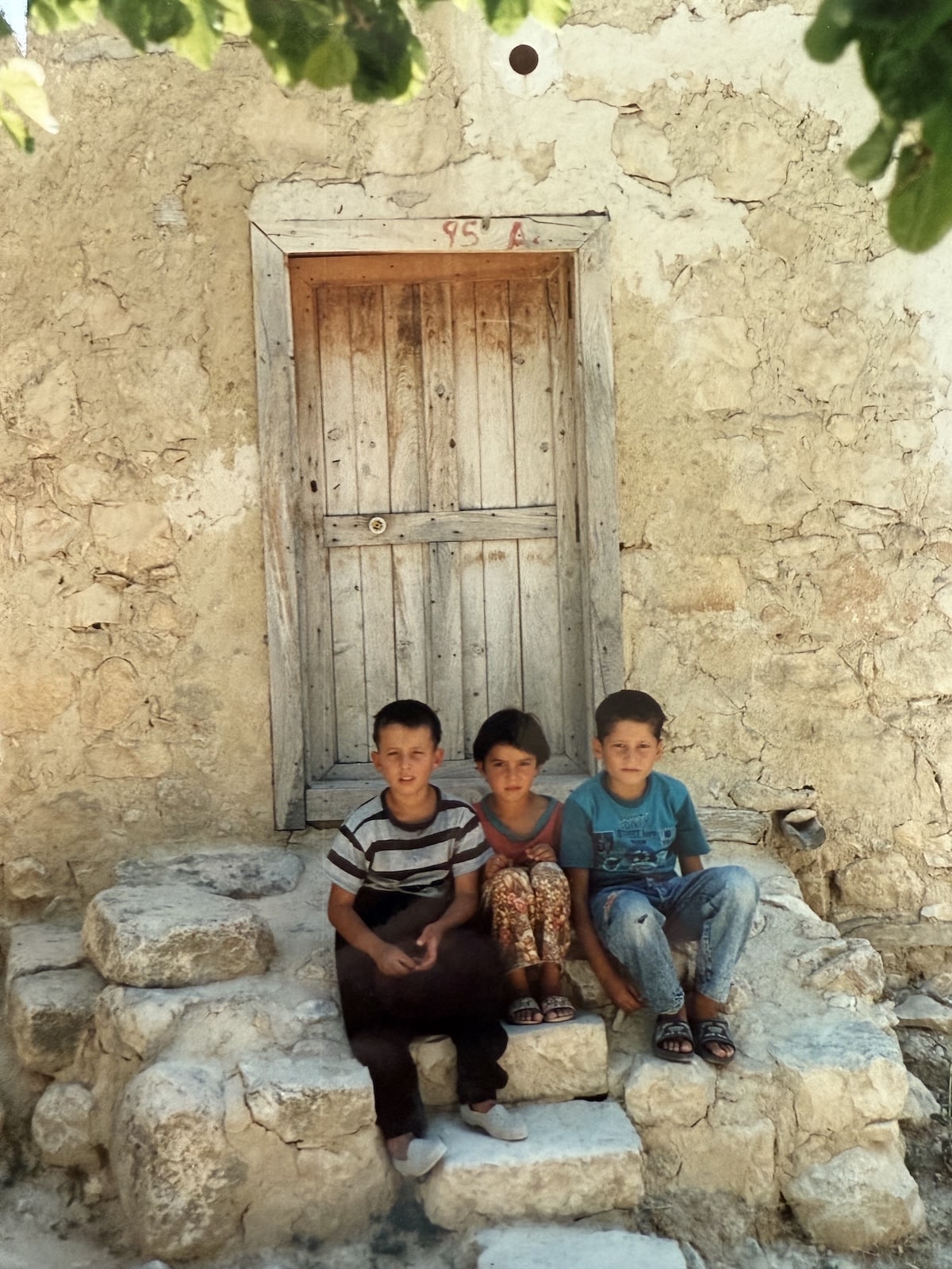 Children in Çömelek village