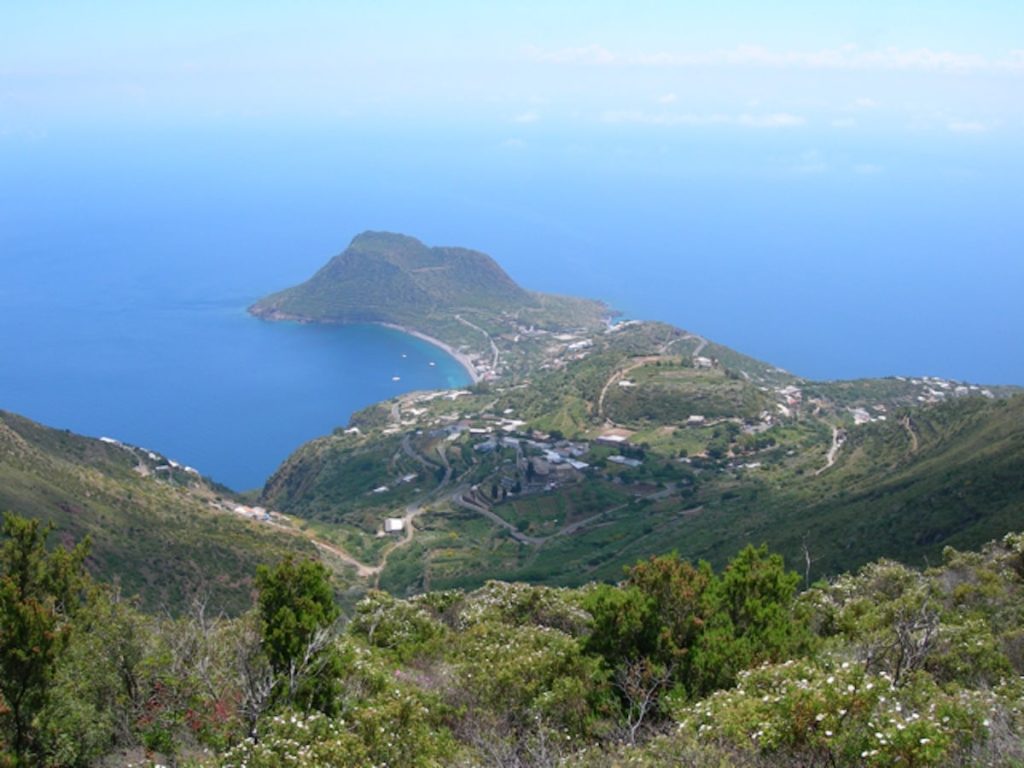 Filicudi Capo Graziano from Monte Fossa Felci