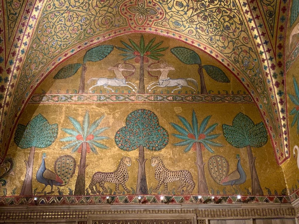 Mosaic from Rogers Throne Room