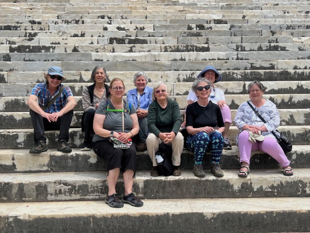 Our Group at temple of Apollo, Didyma