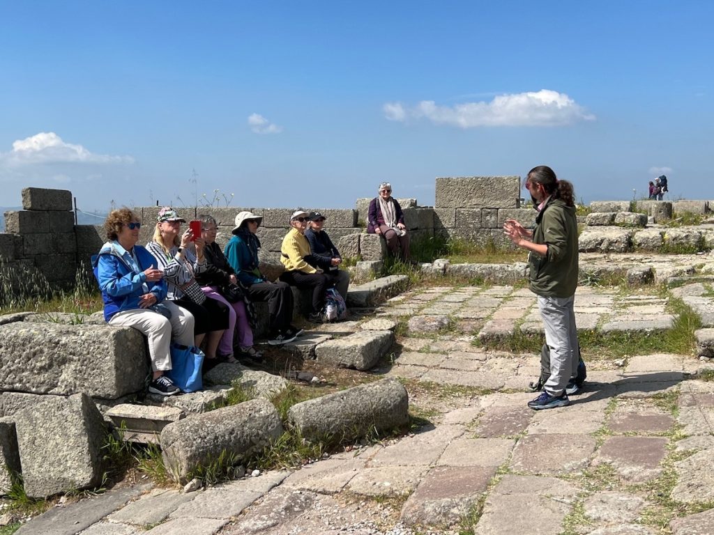 Our Guide at Pergamon