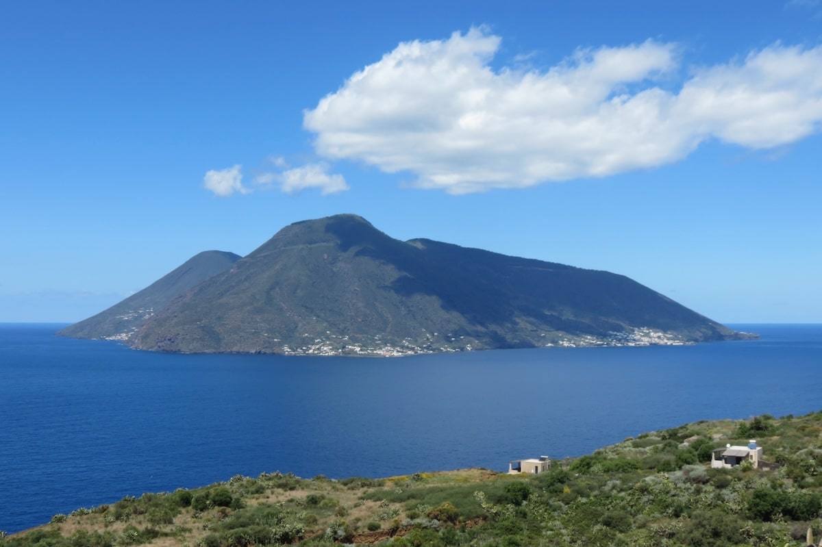 Salina Island from Lipari
