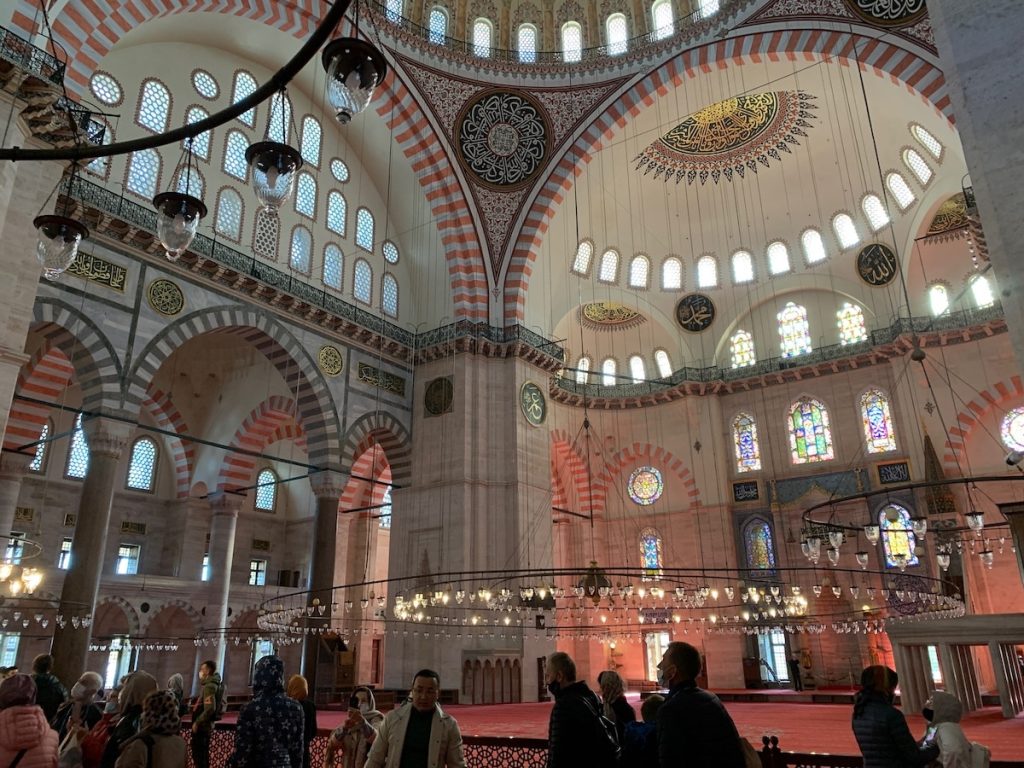 Suleymaniye Mosque Interior