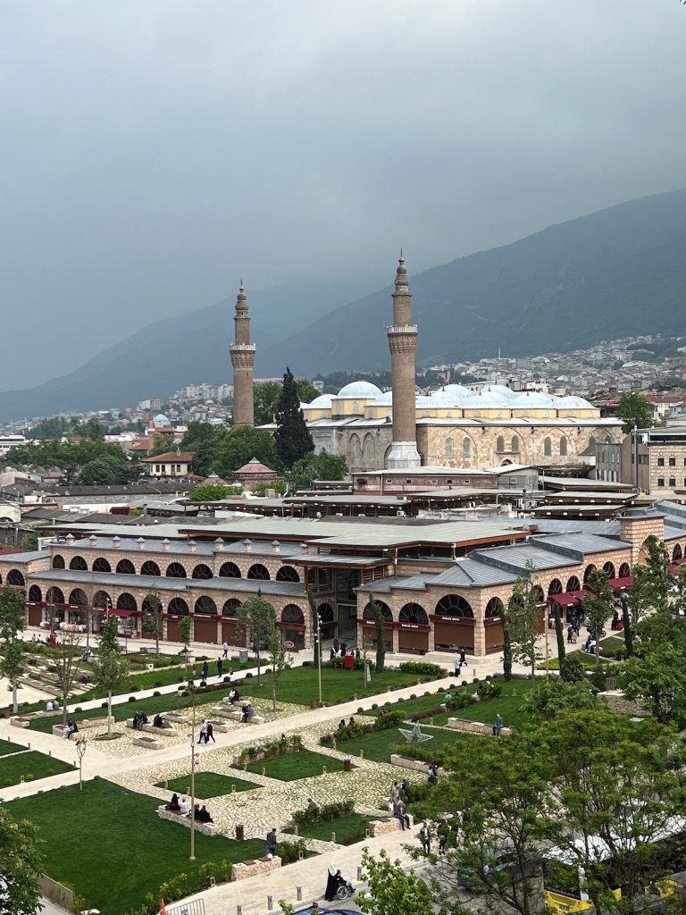 Ulu Cami and Bursa Bazaar