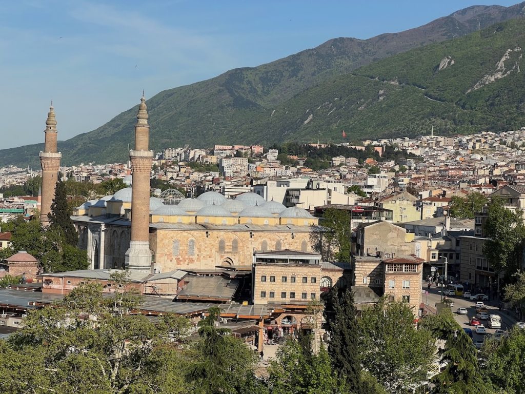 Ulu Cami Bursa Skyline