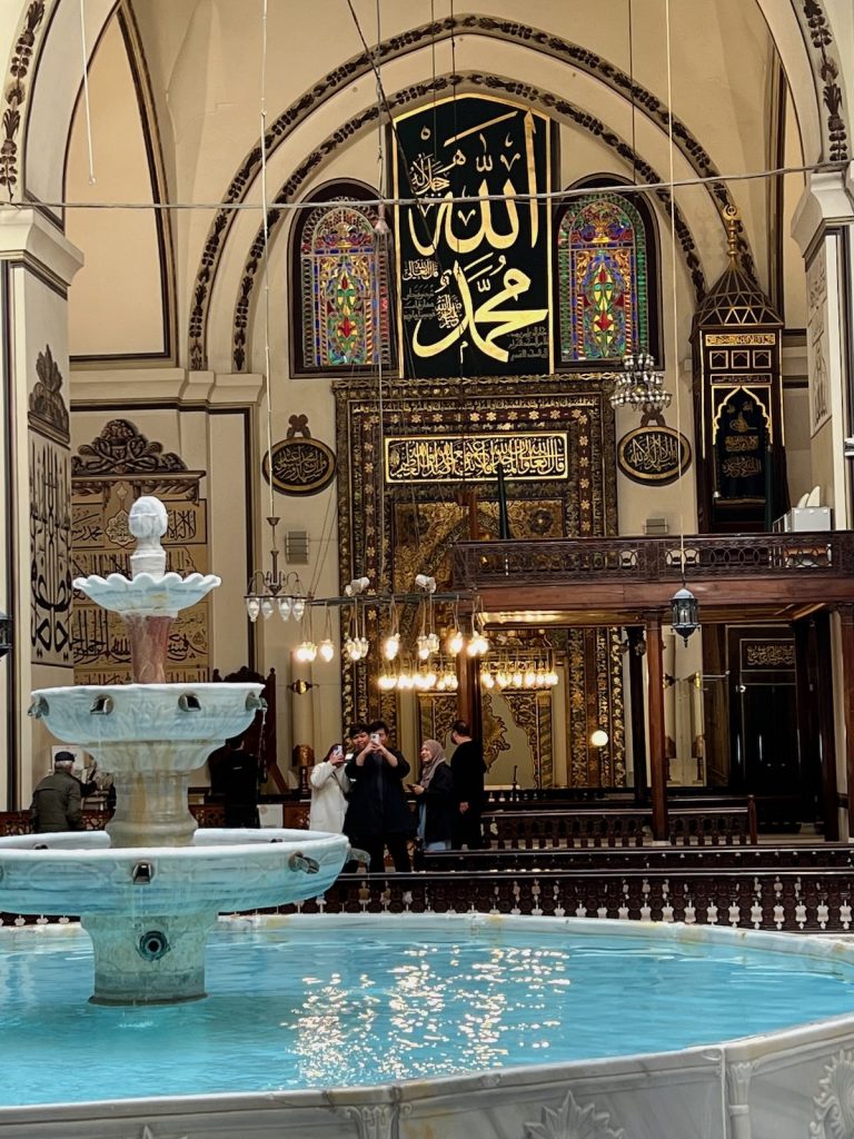 Ulu Cami Interior Fountain