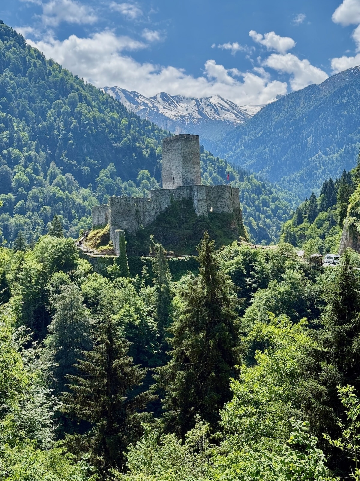 Zilkale Castle, Rize