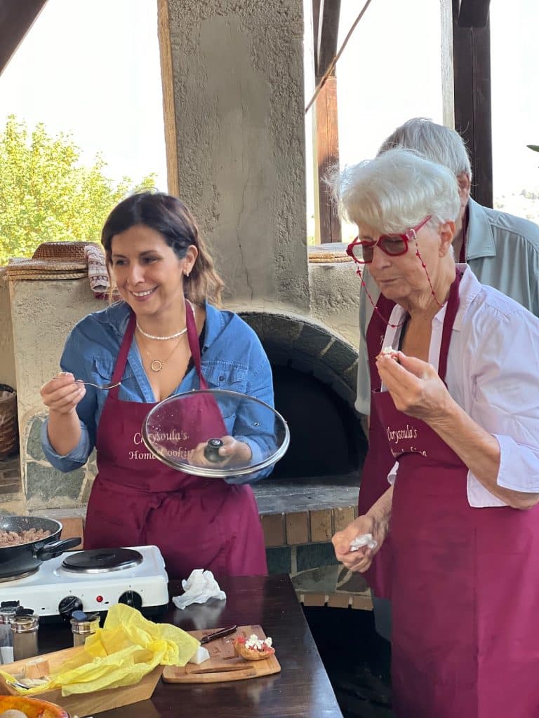 Cooking with Chrysoula