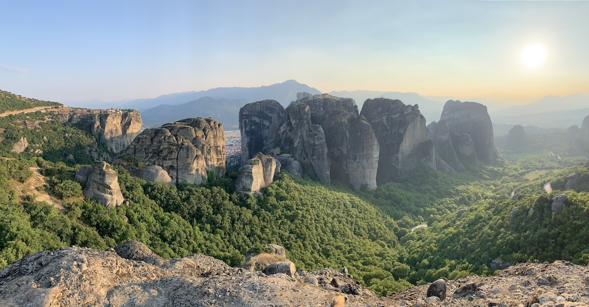 View of Meteora