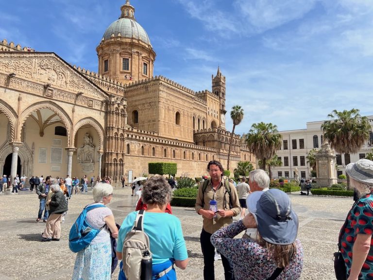 With our Guide, Cathedral in Palermo